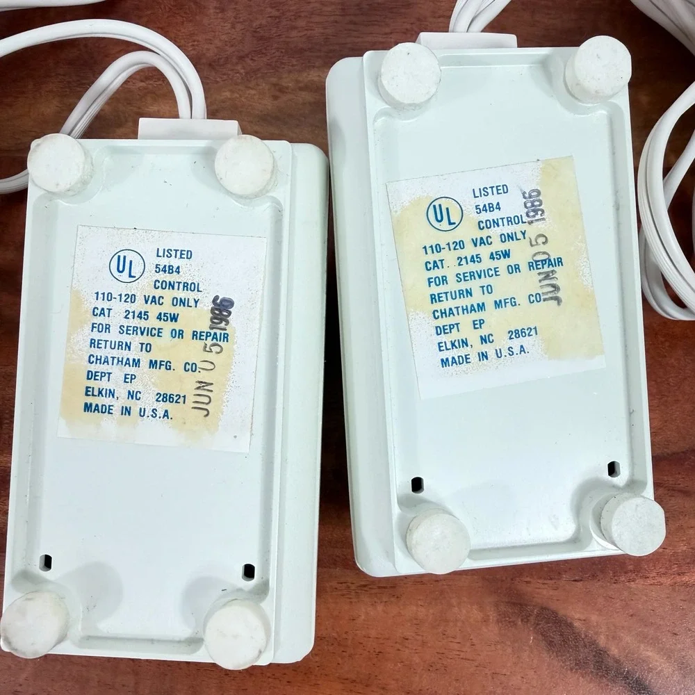 Chatham Rest‎ Warmer 2 Controls 110-120V AC 2145 45W Vintage Made in USA